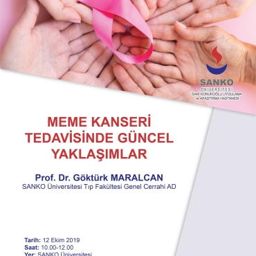 SANKO ÜNİVERSİTESİ HASTANESİ’NDE HALKA AÇIK KONFERANS