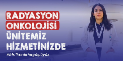 ???? Radyasyon Onkolojisi Ünitemiz Hizmetinizde.